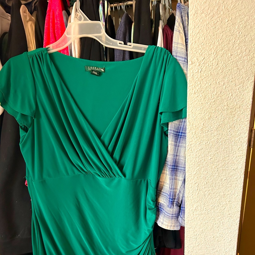 Emerald Green Ralph Lauren Dress